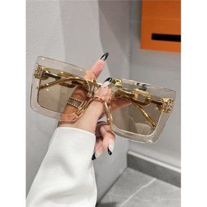 1 Pair Square Beach Sunshade Fashion Sunglasses